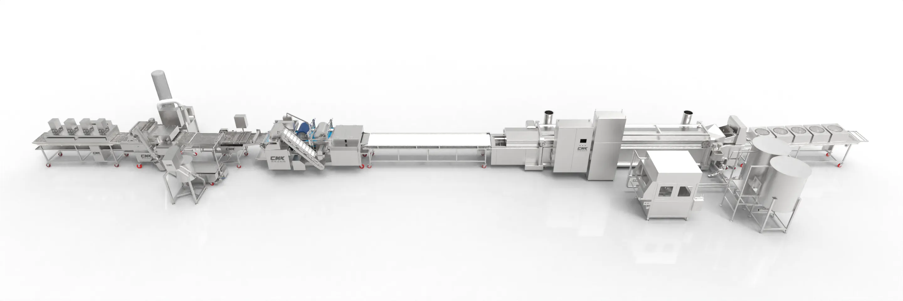 Breading to Frying Production Line