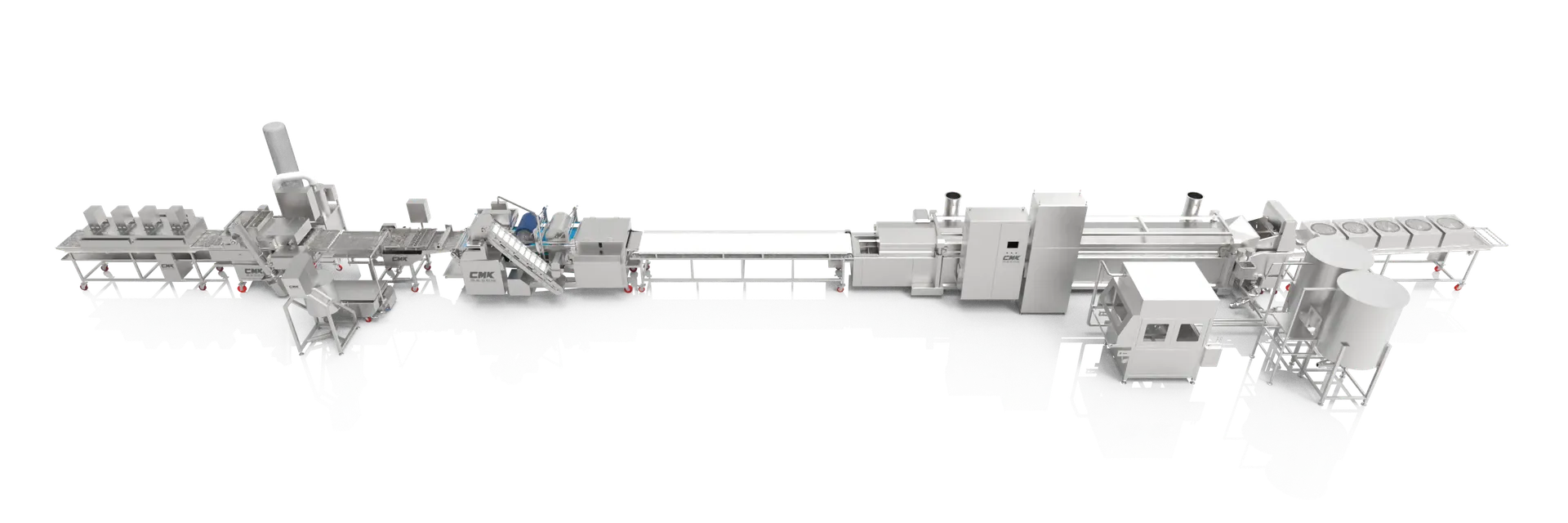 Breading to Frying Production Line