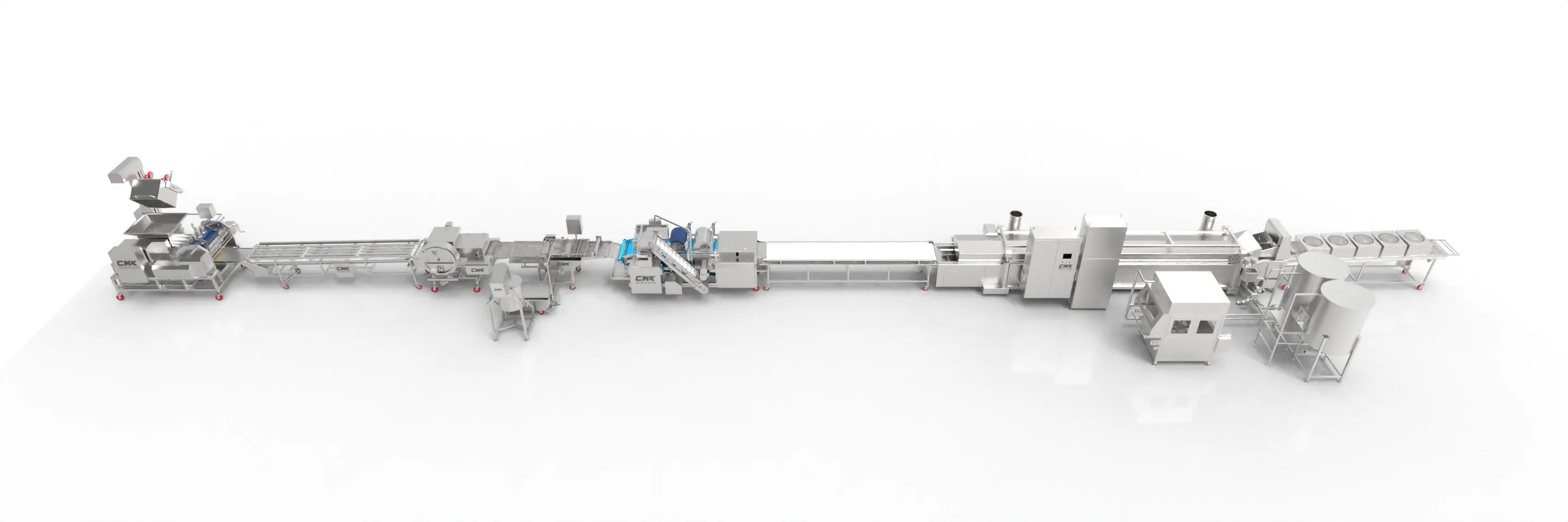 Forming to Frying Production Line