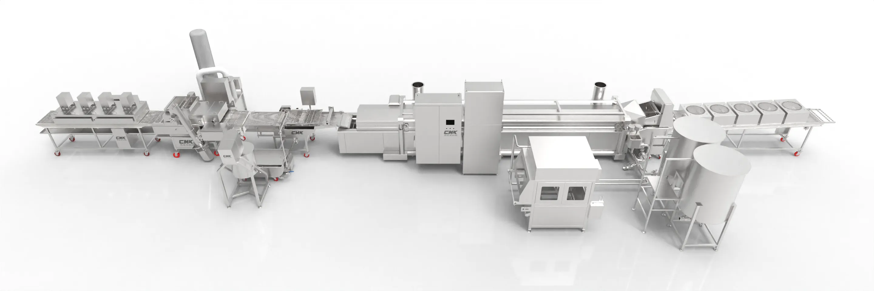 Tempura Frying Production Line