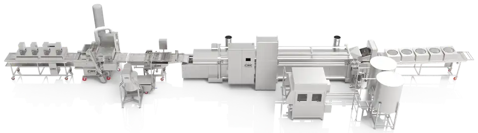 Tempura Frying Production Line